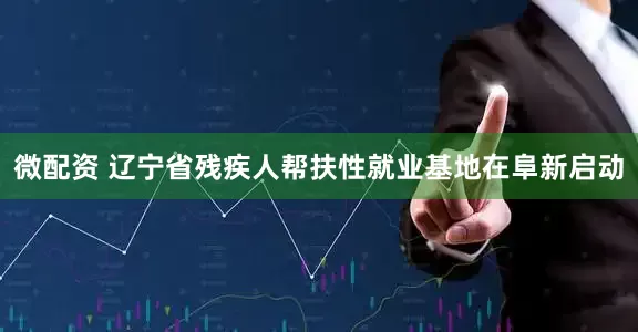 微配资 辽宁省残疾人帮扶性就业基地在阜新启动